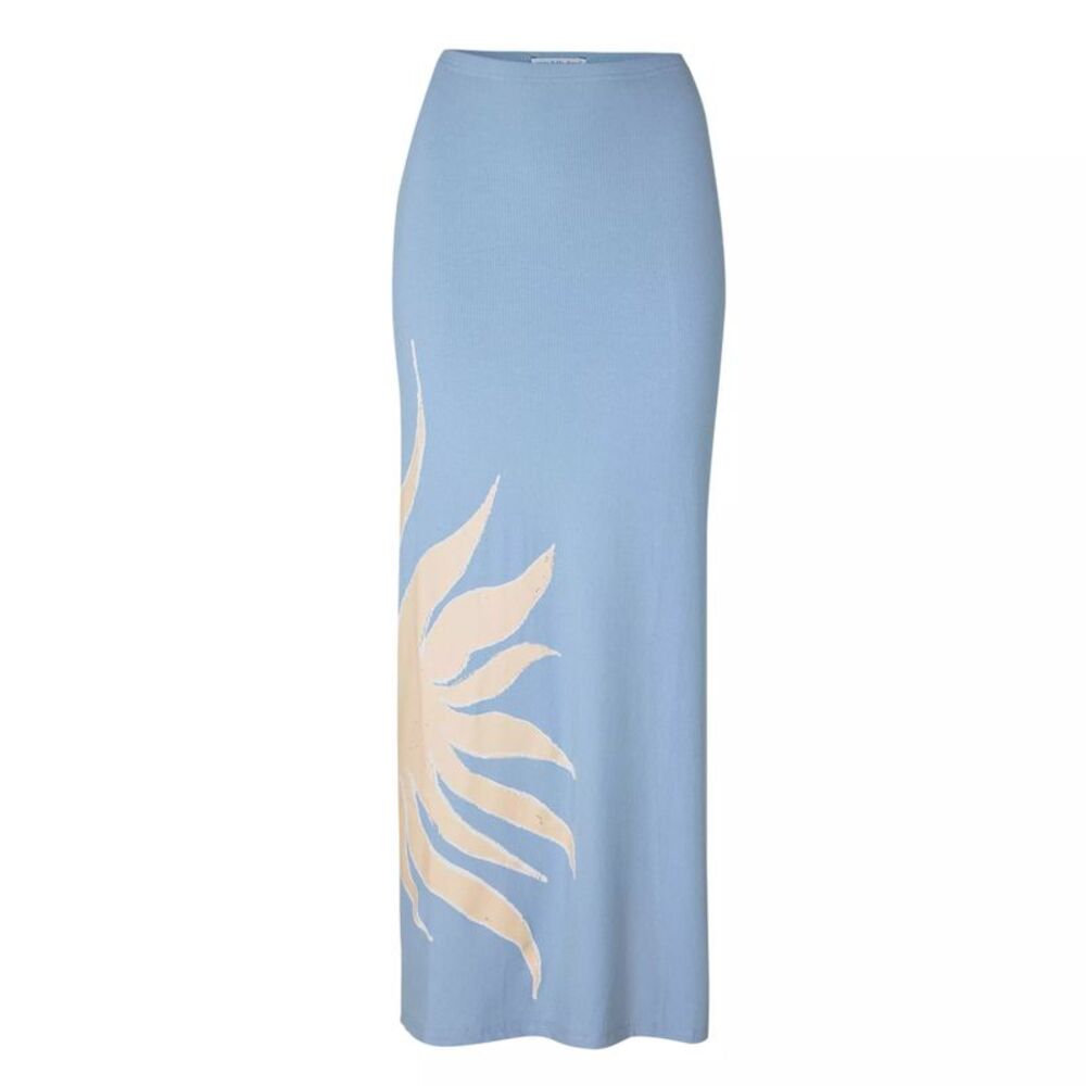 Never Fully Dressed Womens/Ladies Midi Skirt / Blue